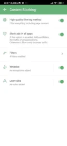AdGuard Premium MOD APK para Android: Navega sin anuncios y protege tu privacidad 4