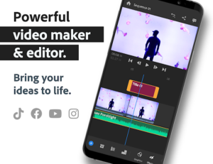 Adobe Premiere Rush MOD APK – Editor de video Pro y exportes 4K 1