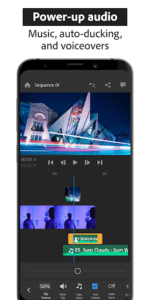 Adobe Premiere Rush MOD APK – Editor de video Pro y exportes 4K 6